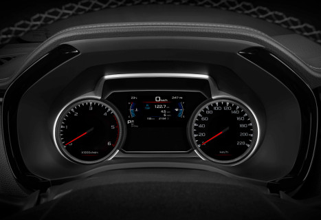 Isuzu D-Max cockpit meter pick-up truck | Bilscenen Esbjerg | Autoriseret Kia & Hyundai værksted