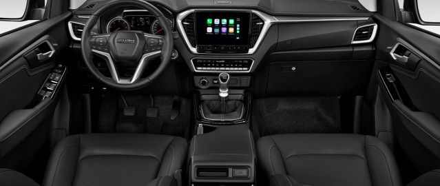 Isuzu D-Max interior cockpit 2 pick-up truck | Bilscenen Esbjerg | Autoriseret Kia & Hyundai værksted
