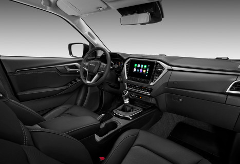Isuzu D-Max interior cockpit pick-up truck | Bilscenen Esbjerg | Autoriseret Kia & Hyundai værksted