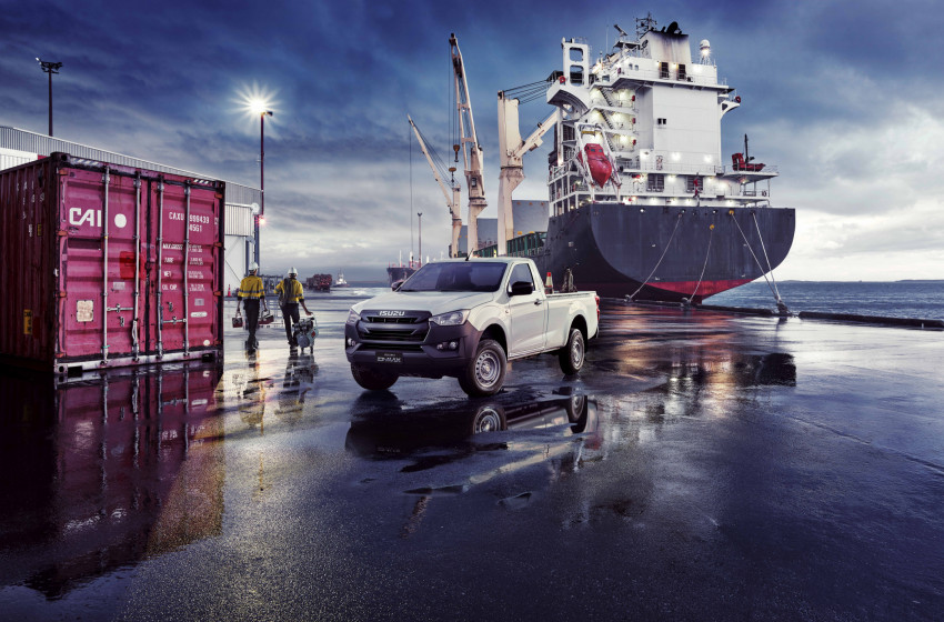 Isuzu D-Max single cab harbor pick-up truck | Bilscenen Esbjerg | Autoriseret Kia & Hyundai værksted